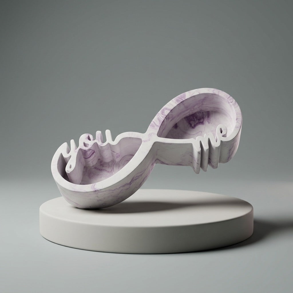 Infinity Love Hydrostone Tray