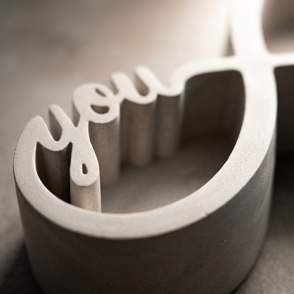 Infinity Love Hydrostone Tray