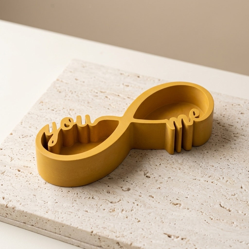 Infinity Love Hydrostone Tray